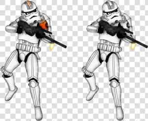 Transparent Rebel Png   Star Wars Battlefront 2 Jumptrooper  Png Download