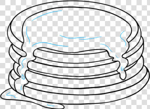 How To Draw Pancakes   Draw Pancakes  HD Png Download