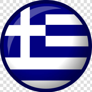 Clip Art Greek Flag Png   Greek Flag Circle Png  Transparent Png