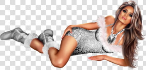 Femme Png En Gris   Tube Female Winter Png  Transparent Png