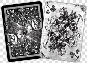 Ancient Egypt Art Playing Cards  HD Png Download