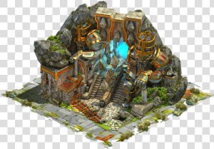 Dwarven Style Buildings  HD Png Download