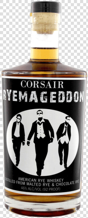 Corsair Ryemageddon Single Barrel Select   Corsair Triple Smoke Whiskey  HD Png Download