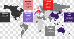 Supply Chain Map   G4s Countries Of Operation  HD Png Download