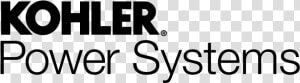 Kohler Power Systems Logo  HD Png Download