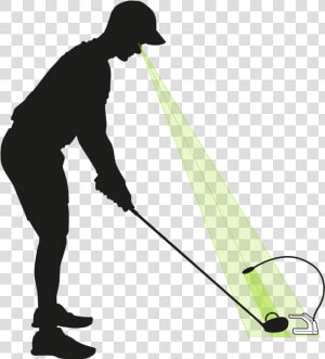 Golfer Silhouette Png  Transparent Png