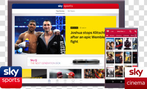 Sky Sports Devices Image   Sky Sports  HD Png Download