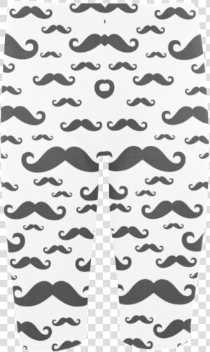 Black Handlebar Mustache   Moustache Pattern Hestia   Moustache  HD Png Download