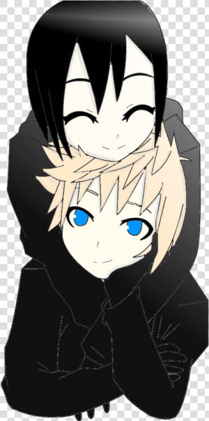 Roxas X Xion   Cartoon  HD Png Download