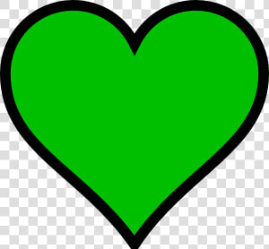 Green Heart Clip Art At Clker   Cute Heart Shape Clipart  HD Png Download