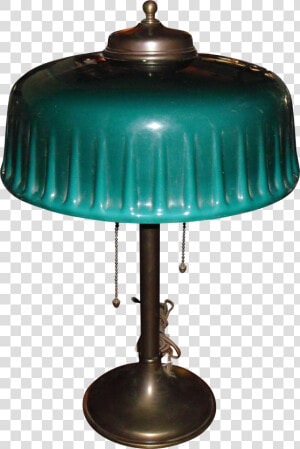 Green Shade Bankers Desk Lamp Beautiful Green Lamp   Lamp  HD Png Download