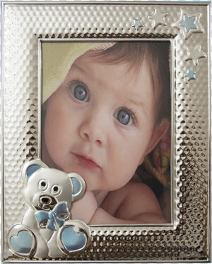 Silver Photo Albums And Frames For Baby   Picture Frame  HD Png Download