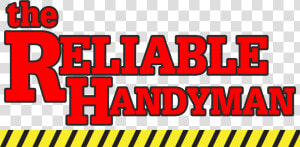 The Reliable Handyman Logo   Carmine  HD Png Download