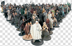 Lord Of The Rings Figurine Collection   Lord Of The Rings Figures  HD Png Download