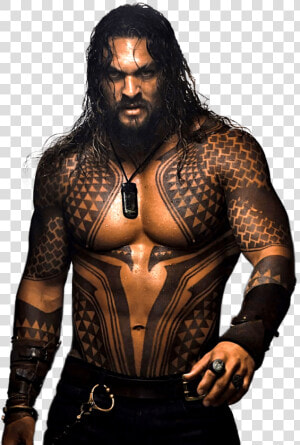 Jason Momoa Aquaman Png   Guy That Plays Aquaman  Transparent Png