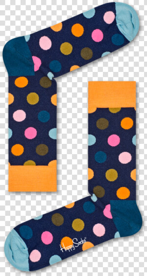 Happy Socks Big Dot Socks   Happy Socks Bdo01 6001  HD Png Download