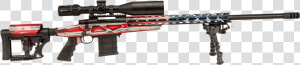 Howa American Flag Chassis Rifle   6 5 Creedmoor American Flag  HD Png Download