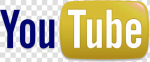 Yellow And Blue Youtube Logo  HD Png Download