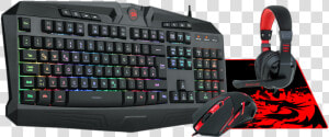 Buy On Amazon   Redragon 4 In 1 Gaming Combo  HD Png Download