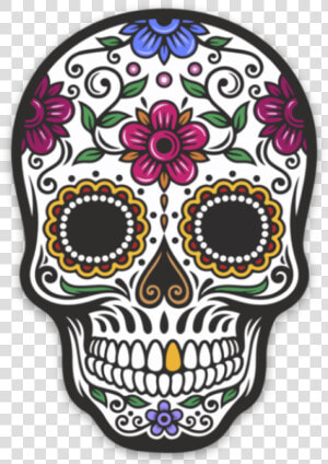 Thumb Image   Simple Dia De Los Muertos Skull  HD Png Download