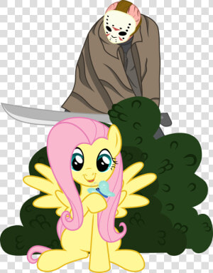 Transparent Jason Voorhees Png   Jason Voorhees Meets Fluttershy  Png Download