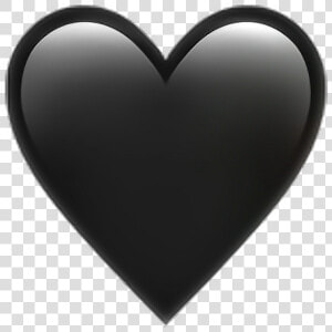 •black Heart Emoji 🖤 Heart Black Emoji Emoticon Iphone   Whatsapp Emoji Black Heart  HD Png Download