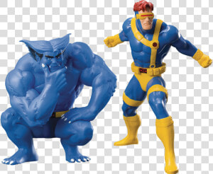 Cyclops And Beast 1 10th Scale Artfx Statue  HD Png Download