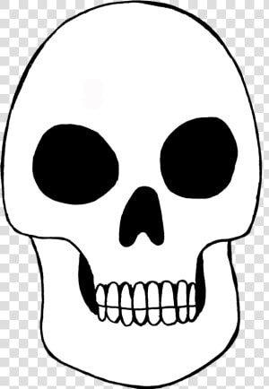 Free Blank Skull Printable   Skeleton Skull Printable  HD Png Download