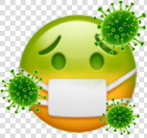 Corona Virus Coronavirus Emoji Freetoedit   Coronavirus Emoji  HD Png Download