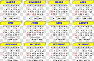 Calendario 2020 Para Imprimir  HD Png Download