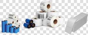 Direct Thermal And Thermal Transfer Labels   Rollo De Etiqueta Codigo De Barras  HD Png Download