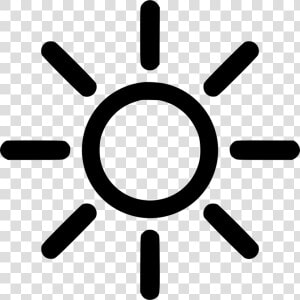 Bright Brightness Color Ink Print Function   Icon Brightness  HD Png Download