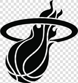 Miami Heat Creative Team   Miami Heat Ball Logo  HD Png Download