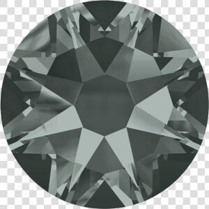 Swarovski 2078 Hot Fix Xirius Flatback Rhinestones   Black Diamond Swarovski Crystals  HD Png Download