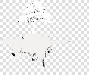 Tree Inkblot Edited   White Ink Blot Png  Transparent Png