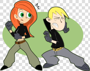 Kim And Ron From Kim Possible  HD Png Download