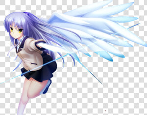 Kanade Tachibana Transparent Wings  HD Png Download