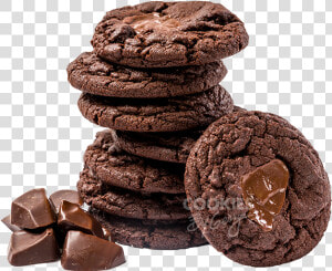 Double Belgian Chocolate Cookies  HD Png Download