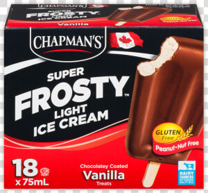 Chapman S Vanilla Frosty   Ice Cream Bar  HD Png Download