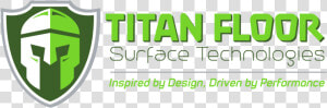 Titan Floor Logo With Tagline  HD Png Download