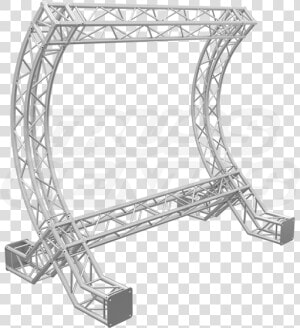 F34 Curved Backdrop Truss System  HD Png Download