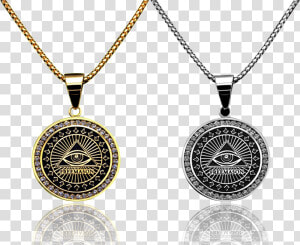 The All seeing Eye Masonic Pendant  HD Png Download