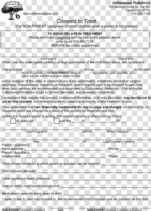 Hauptschablonenbild   Grandparents Medical Consent Form  HD Png Download