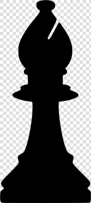 Clipart Silhouette Chess Piece Remix Bishop Alfil Chess   Bishop Chess Piece Clipart  HD Png Download