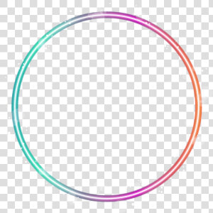  circle  neon  freetoedit   Circle  HD Png Download