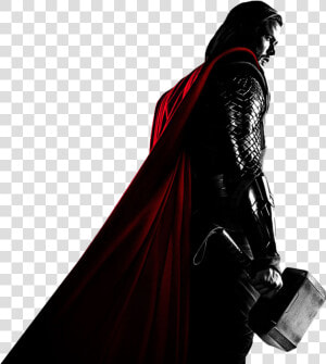 Hd Background Transparent Png Thor   Thor On Black Back Ground  Png Download