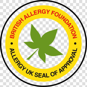 Allergy Uk Seal Of Approval   Png Download   British Allergy Foundation  Transparent Png