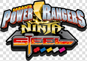 Power Rangers Ninja Steel Logo V3 By Joeshiba On Deviantart   Power Ranger Ninja Steel Clip Art  HD Png Download