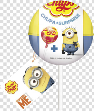 Chupa Chups Surprise Minions Kapsel   Chupa Chups Surprise Minions  HD Png Download