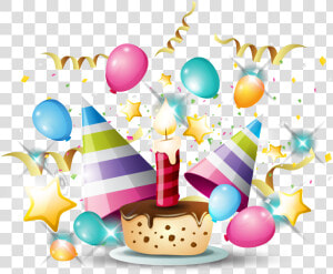 Happy 1st Birthday Png   Happy Birthday Party Png  Transparent Png